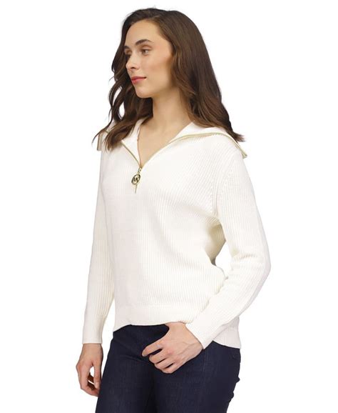 michael kors half zip pullover